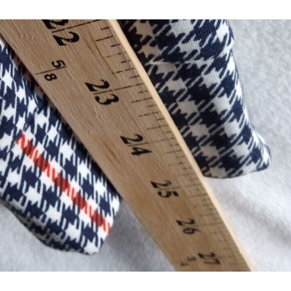 CRUSH Crop Top ABC Family Womens Large Houndstooth Plaid Long Sleeve NWT - Picture 10 of 11